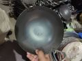 Normal Quality iron karahi(size 13"and 10 ") inch's (weight 1 KG) Best For Cooking. 