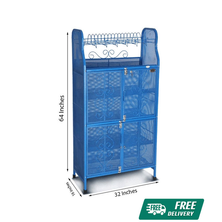 RFL Royal Kitchen Shelf Medium Blue 838160 | Daraz.com.bd