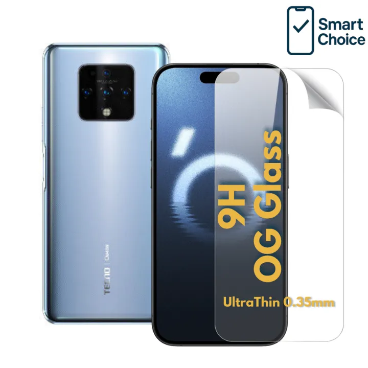 Tecno Camon 16 OG 9H Tempered Glass – Mobile Glass Screen Protector ...