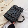 Yogodlns Vintage Rivet Chain Small Shoulder Bags For Women Flap PU Leather Fashion Small Square Crossbody Bag Designer Handbag. 