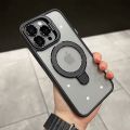 Iphone Cover 11/12/13/14/15/16 Pro / Pro Max Spigen transparent Magsafe Compatible Double Stand Case Cover. 