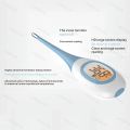 Silicone Fast 8S Thermometer for Fever Digital Infrared Basal Body Thermometer Oral Armpit Rectal Temperature LED Display.