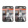 OSRAM Original Motorcycle HS1 LED Headlight Bulb DC AC 12V Universal HS1 High/Low Car Lamps  1:1 PX43T 7285CW 6000K White 1 Pc. 