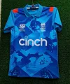 England T20 World Cup Jersey 2024. Short sleeve Collar Cricket Jersey.
