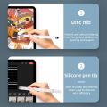 2 In 1 Universal Stylus Pen Dual Tip Capacitive Touch Screen Pen Silicone Disc Touch pen Stylus for Mobile Phone Tablet iPad iPhone Android Drawing Writing Gaming No Charging Required Double Head Touch Pen. 