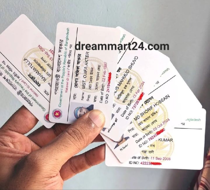 nid card print waterproof plastic card print 1 piece