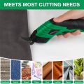 Electric Scissors, Home USB Charging, Cordless Sewing Scissors DIY Leather/Fabric/Cardboard Cutting Tools, Tufting Scissors.