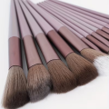 13 Pcs Makeup Brush Set with Soft Hair, Professional Cosmetic Brushes for Loose Powder, Eyeshadow, Foundation & Face Makeup, Beauty Makeup Tools Kit for Women, Smooth Blending Brushes Set for Daily & Professional Use. 