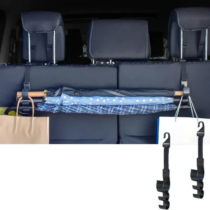 2pcs%20Car%20Back%20Seat%20Hook%20Multi-function%20Rear%20Seat%20Headrest%20Hanging%20Hook%20Umbrella%20Holder%20Seat%20Back%20Storage%20Hook%20Auto%20Interior%20Tool%20-%20Image%203