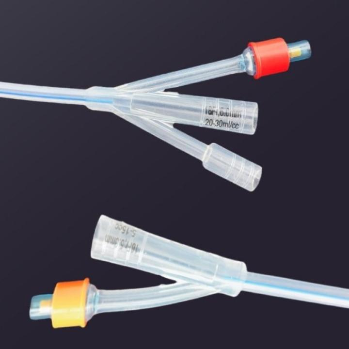 1pcs%202%20Way%203%20Way%20Urinary%20Catheters%20Disposable%20Medical%20Silicone%20Foley%20Catheter%20Flushing%20Tube%20Teaching%20Consumables%20-%20Image%206