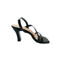 Ladies Peep Toe Half Wrapped High Heel Sandals. 