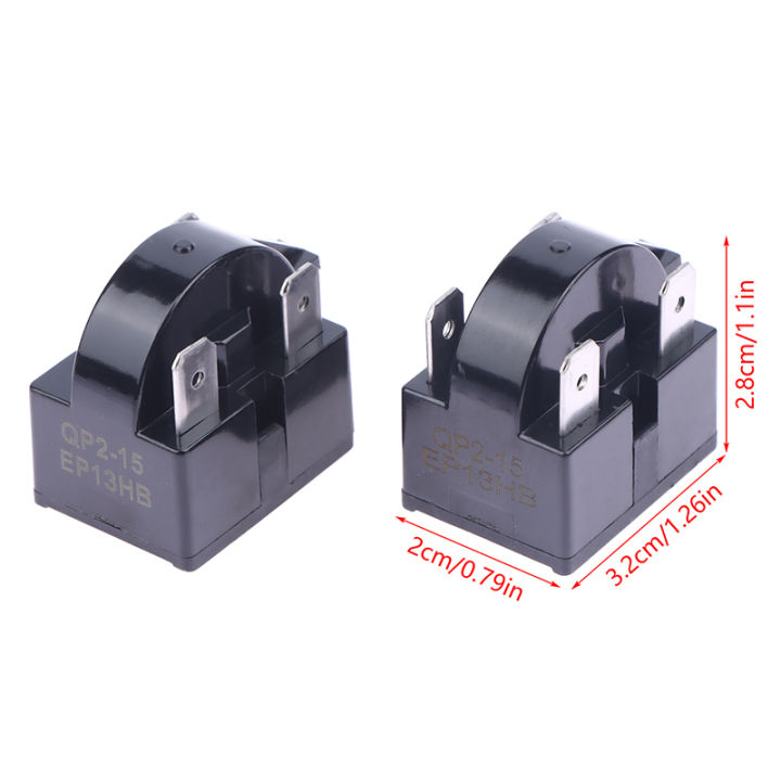 1Pc PTC Starting Relays Accessories Refrigerator PTC Starter Relays 1/2 ...