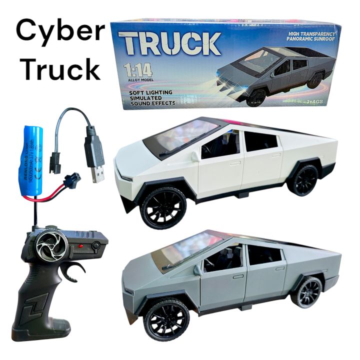 Remote Control Rechargeable Offroad Cyber Truck Tesle Truck Model RC Car Truck