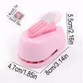 Stamp Shaped Paper Punch, Portable Hole Puncher for Crafts, Scrapbooking Supplies, DIY Card Making & Paper Crafting Tool. 