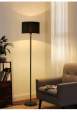 Simple Floor Lamp Living Room Study Standing Lamps Fabric Bedroom Bedside Lights Home Decor. 