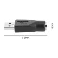 2pcs PS/2 Female to USB Male Adapter Converter Splitter Connector for PC. 