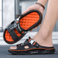 Men Slippers Summer Beach Sandals Women Outdoor Orginal Slides Lightweight EVA Design Soft Breathable Fashion Unisex Platform.