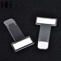 Car Styling Parking Ticket Holder Fastener Card Holder Invoice Receipt Mounting Fastener Plastic Organizer Windshield Sticker. 