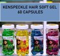 60 Pcs Vitamin E Hair Oil Soft Gel Capsules. 