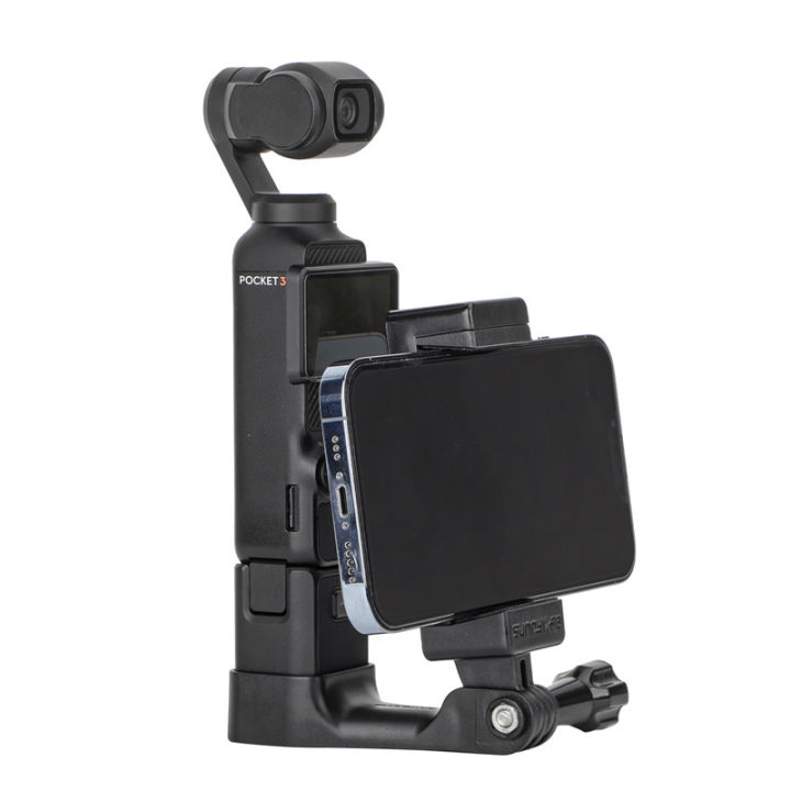 Front%20Frame%20Phone%20Holder%20for%20DJI%20OSMO%20Pocket%203%20Cold%20Shoe%20Mount%20Foldable%201/4%20Screw%20Adapter%20Camera%20Accessories%20-%20Image%203
