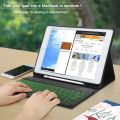 iPad Keyboard Case 9.7, for ipad 6th, 5th Gen, iPad Air 2 / 1, iPad Pro 9.7 with Auto Wake/Sleep and Pencil Slot. 