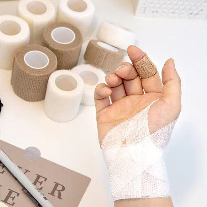 Elastic%20Cloth%20Tape%202.5Cm/5Cm,%20Therapy%20Tape,%20Muscle%20Tape%20Exercise%20Tape%20with%20Self-Adhesive%20%E2%80%8B%204.5%20Meters%20Long%20-%20Image%202