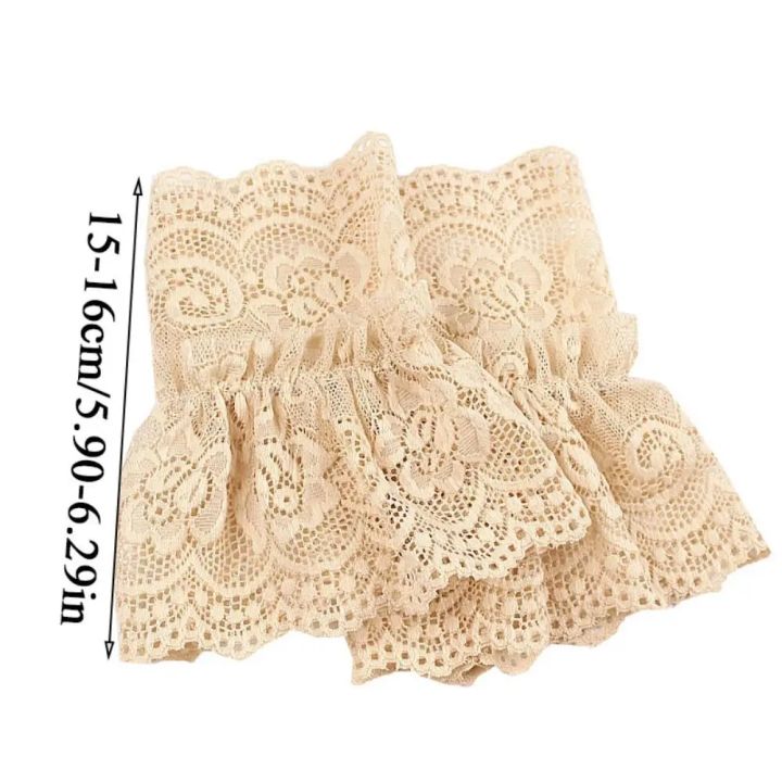 1Pair%20Fashion%20Detachable%20Fake%20Sleeves%20Spring%20Autumn%20Wild%20Sweater%20Decorative%20Sleeves%20Lace%20Ruffles%20Elbow%20Sleeve%20Cuff%20universal%20-%20Image%206