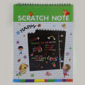HOT DEAL NO 1Creative Color Diy Coil Children's Graffiti Sketch Book Scratch Picture. 