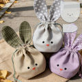 YOMDID 2pcs Easter Bunny Sewing Template DIY Storage Bag Quilting Template Handmade Storage Bag Crafting Creative Sewing Tool.