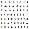 60/120Pcs Cool Resident Evil Stickers DIY Stickers Scrapbooking Phone Luggage Skateboard Waterproof Decals. 