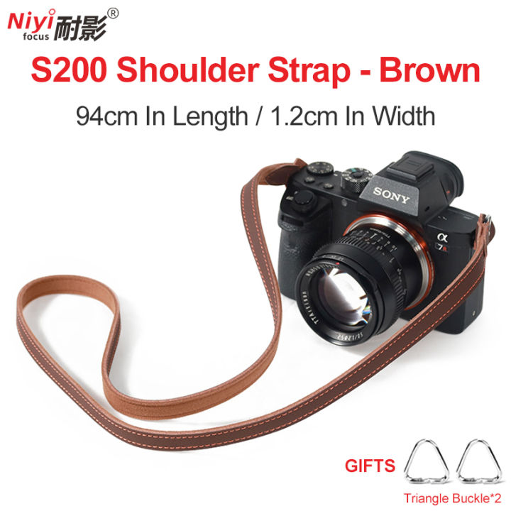 Camera%20Shoulder%20Strap%20Retro%20Micro%20Single%20Strap%20Suitable%20for%C2%A0%20R8%20R50%C2%A0%20ZFC%C2%A0%20A6300%20Fuji%20XT5%20XA7%20Camera%20Accessories%20-%20Image%203