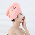 Women Soft Microfiber Towels Shower Cap Towel Bath Hats for Women Dry Hair Cap Quick Drying Soft for Lady Turban Head Girl Towel. 