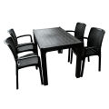 Dolphin Signature 6002 Set | (4 Chairs and 1 Table). 