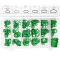 O-Rings Kit Nitrile Rubber Oring Assortment with 4 Hook Set for Various Car Auto Vehicle Repair Plumbing Pressure Washer Air. 