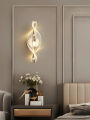 LED Modern 1PC Gold/Black Acrylic wall lamp,Lustre Hallway, Bedroom,Living  room,Bedside lamps room decor,Wall decoration items. 