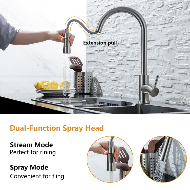 Kitchen%20Faucet%20Pull%20Out%20Brushed%20Nickle%20Stainless%20Steel%20Black%20Kitchen%20Mixed%20Tap%20Kitchen%20Sink%20Tap%20-%20Image%206