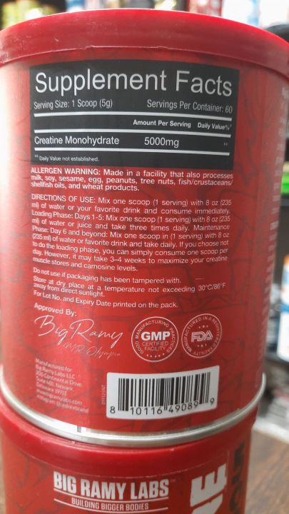 Big%20Ramy%20Labs,Red%20Rex%20Creatine,%20300G%20(.066lbs)%20-%20Image%202