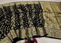 Soft silk katan  Saree For Women Without Blouse Pieces. 