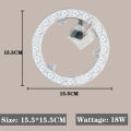 AC220V LED Light Source Ceiling Light Replacement Lights Magnetic Circular Square led Module Ceiling Lights tricolor. 