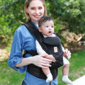 Egobaby Omni Breeze Baby Carrier All Carry Positions Breathable Mesh with Enhanced Lumbar Support & Airflow (7-45 Lb). 