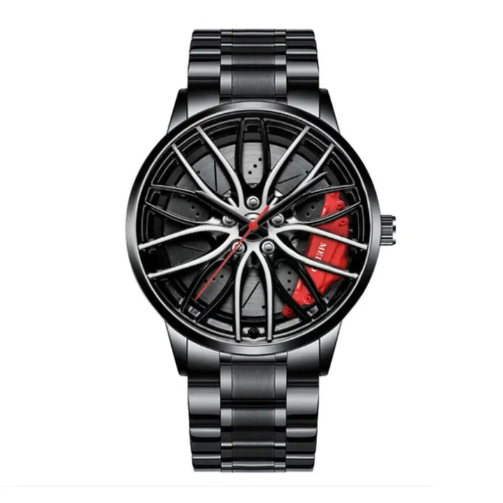 Car%20Watches%20For%20Men,Waterproof%20Stainless%20Steel%20Quartz%20Wrist%20Watch%20Sports%20Men%E2%80%99s%20Watches%20With%20Car%20Wheel%20Rim%20Hub%20Design%20-%20Image%203