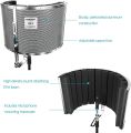 Neewer Microphone Isolation Shield Absorber Filter Vocal Isolation Booth with a 3/8" and a 5/8" Screw Adapter for Most Mic Stands. 