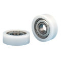 【Peace】1pcs 8*26*8mm  Covered Small Wheels, 608ZZ Bearings, Flat Rollers, POM  Covered Plastic Pulley Bearings. 