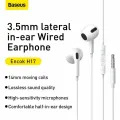 Baseus Encok H17 3.5mm Lateral in-ear Wired Earphone.
