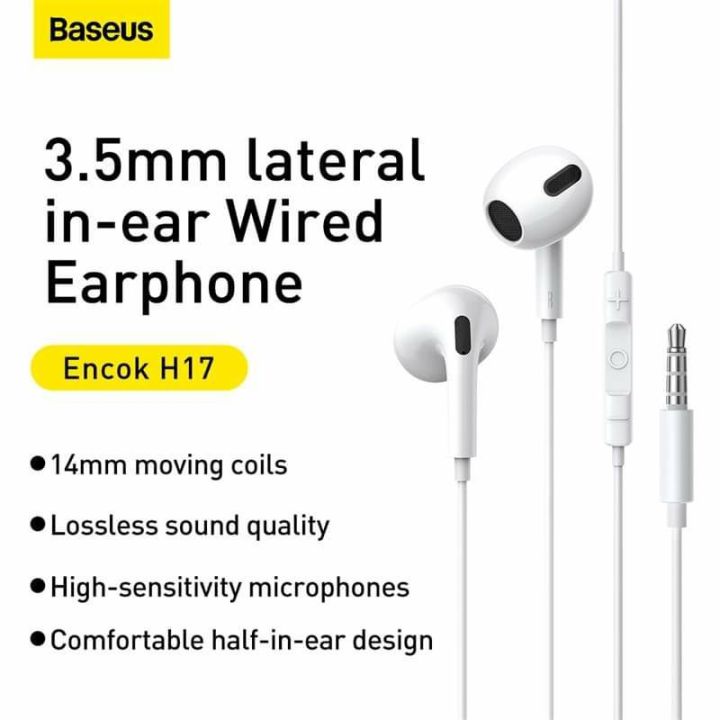 Baseus%20Encok%20H17%203.5mm%20Lateral%20in-ear%20Wired%20Earphone%20-%20Image%202