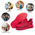 Steel Toe Safety Shoes for Men Women Lightweight Work Sneakers Puncture Proof Work Shoes Unisex Coustruction Safety Work Boots. 