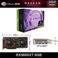 MLLSE AMD RX5700 XT 8GB Graphics Card GDDR6 256Bit PCI-E 4.0×16 6+8Pin Radeon GPU Rx 5600XT Gaming Video Card Placa De Video.