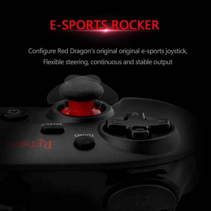 REDRAGON%20SATURN%20G807%20Gamepad%20Wired%20PC%20Game%20Controller%20Joystick%20Dual%20Vibration%20Saturn%20for%20Windows%20PC%20PS3%20Playstation%20Android%20-%20Image%204