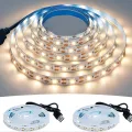 DC 5V USB LED Strips 2835 White Warm White LED Strip Light TV Background Lighting Tape Home Decor Lamp 1- 5m LED String Light. 
