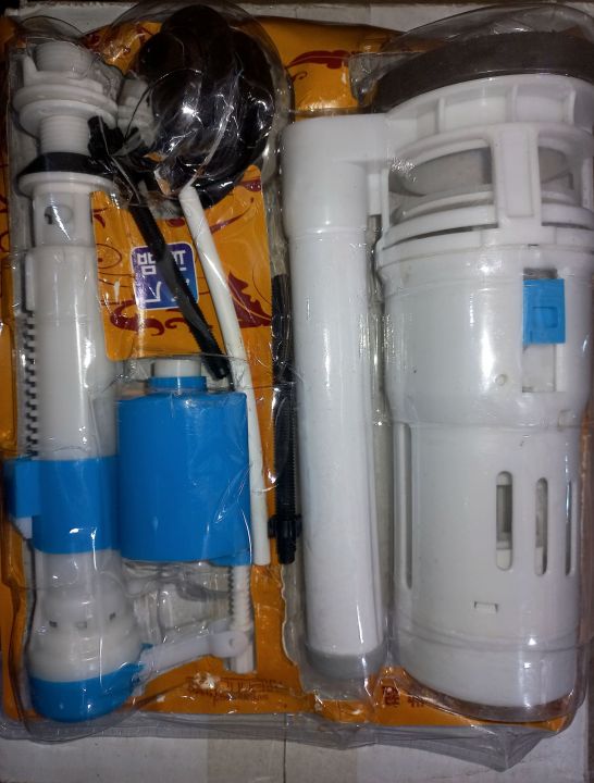 Imported plunger for porta commode with double push button and pressure ball cock